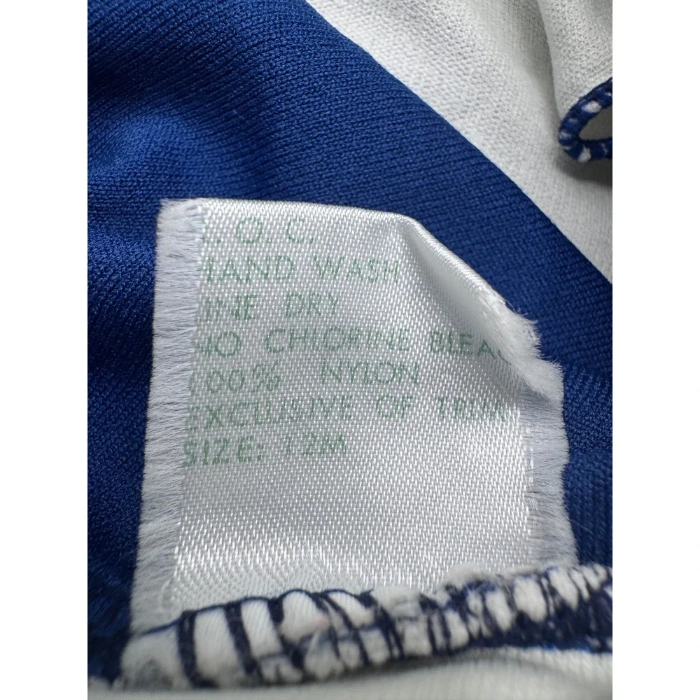 Tiny Tots Originals 12M Blue Swim Trunks Kids Lighthouse Nautical Vintage‎